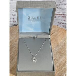 Marilyn Monroe Collection 1/8 CT. T.W. Diamond Lips Pendant in Sterling Silver